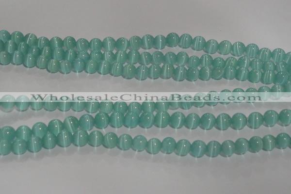 CCT1285 15 inches 5mm round cats eye beads wholesale