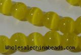 CCT1325 15 inches 6mm round cats eye beads wholesale