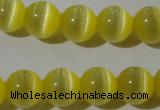 CCT1327 15 inches 6mm round cats eye beads wholesale