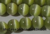 CCT1330 15 inches 6mm round cats eye beads wholesale