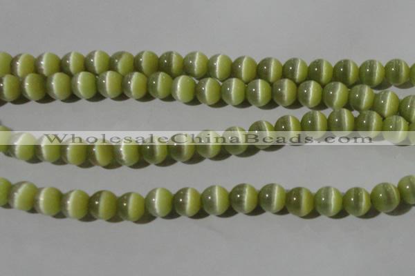 CCT1330 15 inches 6mm round cats eye beads wholesale