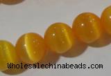 CCT1381 15 inches 7mm round cats eye beads wholesale