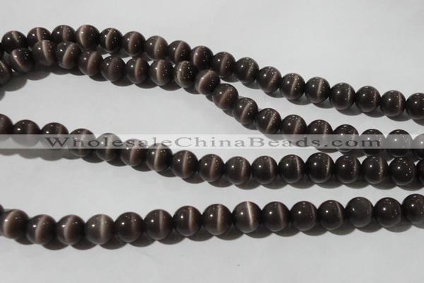 CCT1393 15 inches 7mm round cats eye beads wholesale