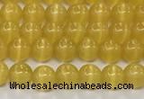 CCT1415 15 inches 4mm, 6mm round cats eye beads