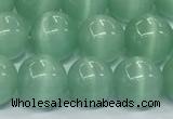 CCT1457 15 inches 8mm, 10mm, 12mm round cats eye beads