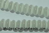 CCT230 15 inches 3*6mm rondelle cats eye beads wholesale