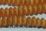 CCT236 15 inches 3*6mm rondelle cats eye beads wholesale