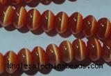 CCT245 15 inches 3*6mm rondelle cats eye beads wholesale