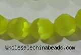 CCT393 15 inches 10mm faceted round cats eye beads wholesale