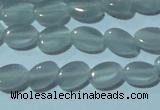 CCT601 15 inches 4*6mm oval cats eye beads wholesale