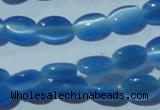 CCT612 15 inches 4*6mm oval cats eye beads wholesale