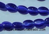 CCT614 15 inches 4*6mm oval cats eye beads wholesale