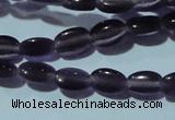 CCT615 15 inches 4*6mm oval cats eye beads wholesale