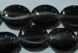 CCT681 15 inches 8*10mm oval cats eye beads wholesale