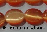 CCT695 15 inches 10*12mm oval cats eye beads wholesale