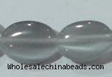 CCT721 15 inches 10*14mm oval cats eye beads wholesale