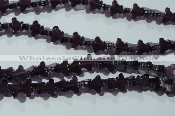 CCT953 15 inches 8*10mm butterfly cats eye beads wholesale