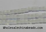 CCU01 15.5 inches 4*4mm cube opal beads wholesale