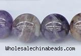 CDA57 15.5 inches 18mm round dogtooth amethyst beads wholesale