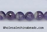 CDA60 15.5 inches 10mm faceted round dogtooth amethyst beads