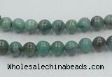 CDB01 15.5 inches 6mm round natural new dragon blood jasper beads