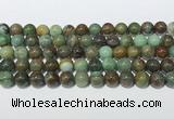 CDB106 15.5 inches 10mm round new dragon blood jasper beads wholesale