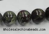 CDB200 15.5 inches 16mm round natural dragon blood jasper beads