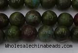 CDB301 15.5 inches 6mm round dragon blood jasper beads wholesale