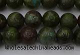 CDB302 15.5 inches 8mm round dragon blood jasper beads wholesale