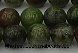 CDB305 15.5 inches 14mm round dragon blood jasper beads wholesale