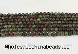 CDB341 15.5 inches 6mm round dragon blood jasper beads wholesale