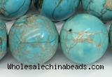 CDE1373 15.5 inches 18mm round sea sediment jasper beads wholesale