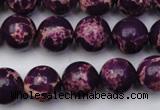 CDE2048 15.5 inches 12mm round dyed sea sediment jasper beads