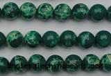 CDE2078 15.5 inches 6mm round dyed sea sediment jasper beads