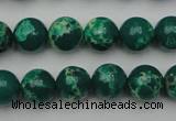 CDE2079 15.5 inches 8mm round dyed sea sediment jasper beads