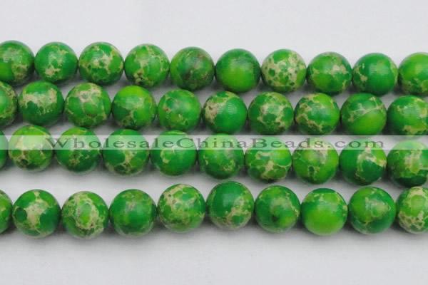 CDE2230 15.5 inches 24mm round dyed sea sediment jasper beads