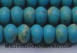 CDE2646 15.5 inches 15*20mm rondelle dyed sea sediment jasper beads