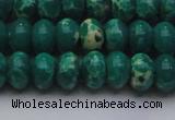 CDE2677 15.5 inches 13*18mm rondelle dyed sea sediment jasper beads