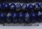 CDE2685 15.5 inches 13*18mm rondelle dyed sea sediment jasper beads