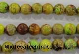 CDE864 15.5 inches 12mm round dyed sea sediment jasper beads wholesale