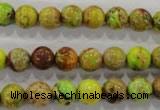 CDE865 15.5 inches 14mm round dyed sea sediment jasper beads wholesale