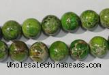 CDE921 15.5 inches 10mm round dyed sea sediment jasper beads