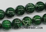 CDI70 16 inches 12mm round dyed imperial jasper beads wholesale