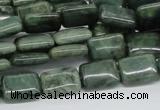 CDJ05 15.5 inches 10*14mm rectangle Canadian jade beads wholesale