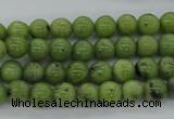 CDJ138 15.5 inches 5mm round Canadian jade beads wholesale