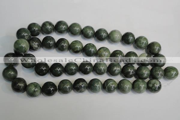 CDJ18 15.5 inches 18mm round Canadian jade beads wholesale