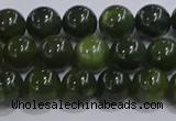 CDJ272 15.5 inches 8mm round Canadian jade beads wholesale