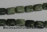 CDJ30 15.5 inches 8*10mm rectangle Canadian jade beads wholesale