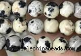 CDM90 15.5 inches 4mm round dalmatian jasper beads wholesale