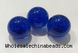 CDN1043 30mm round glass decorations wholesale